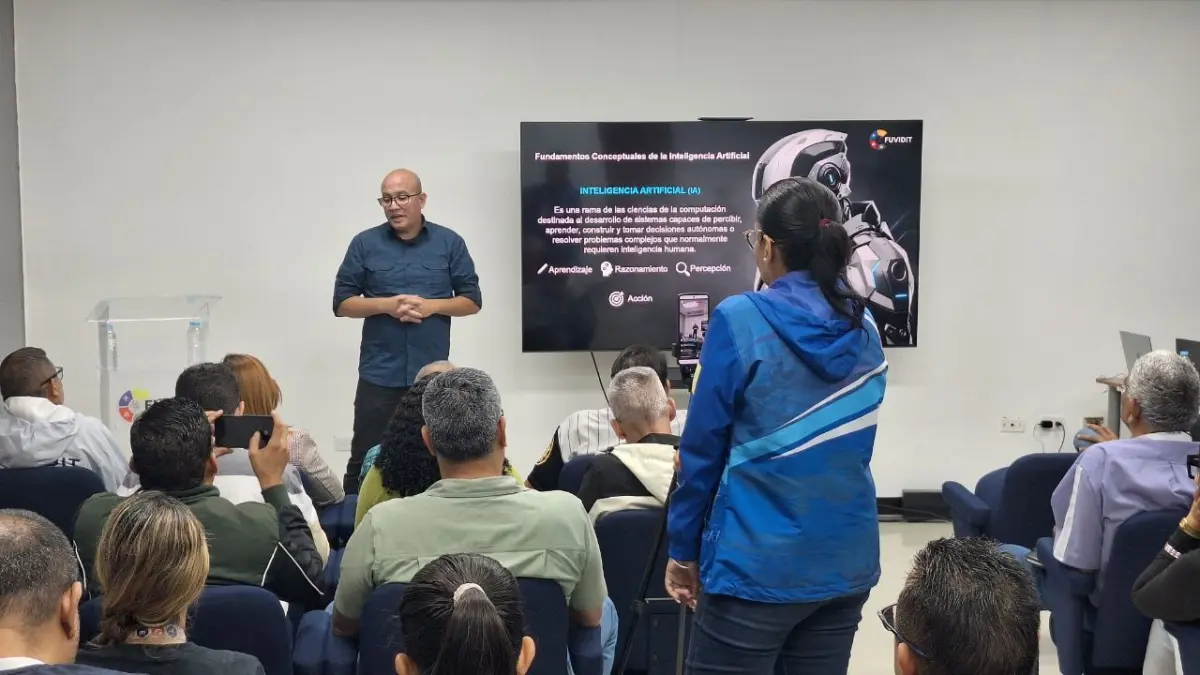 Evidencia fotográfica 2 de la noticia en los laboratorios de FUVIDIT Caracas, Venezuela